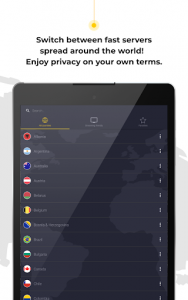 اسکرین شات برنامه CyberGhost VPN - Fast & Secure WiFi protection 4