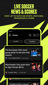 اسکرین شات 1 برنامه OneFootball: All Soccer Scores
