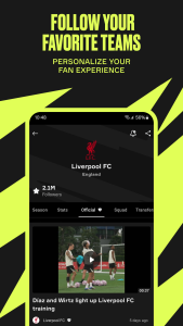 اسکرین شات 6 برنامه OneFootball: Football Scores