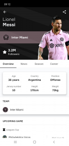 اسکرین شات برنامه OneFootball-Soccer Scores 6