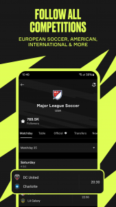 اسکرین شات 3 برنامه OneFootball: All Soccer Scores