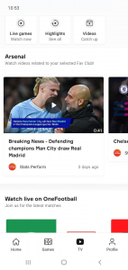 اسکرین شات برنامه OneFootball - Football news 8