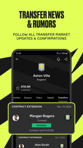 اسکرین شات 4 برنامه OneFootball: All Soccer Scores