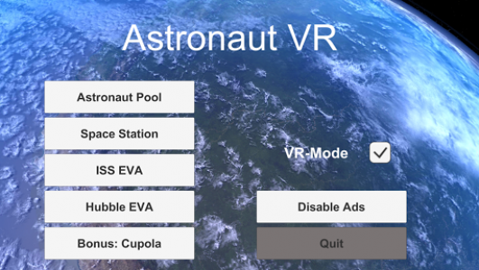 اسکرین شات بازی Astronaut VR Google Cardboard 1