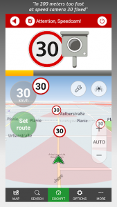 اسکرین شات برنامه POIbase speed camera warner 1