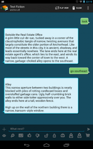 اسکرین شات بازی Text Fiction - Playable Novels 1