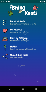 اسکرین شات 4 برنامه Fishing Knots
