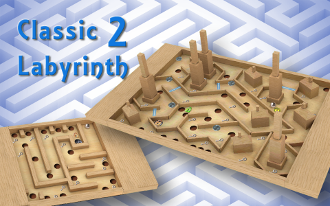 اسکرین شات بازی Classic Labyrinth Maze 3d 2 1