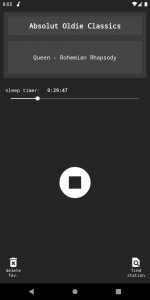 اسکرین شات 2 برنامه Radio Alarm Clock