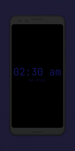 اسکرین شات برنامه Night Clock (Digital Clock) 5