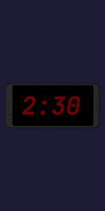 اسکرین شات 4 برنامه Night Clock (Digital Clock)