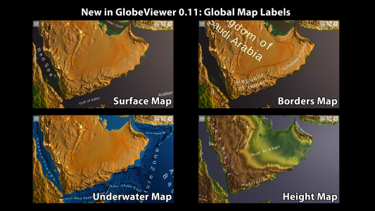 اسکرین شات برنامه GlobeViewer 2