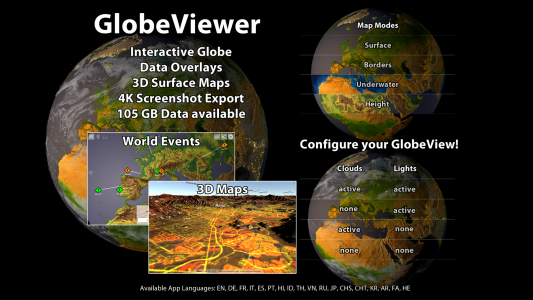 اسکرین شات برنامه GlobeViewer 1