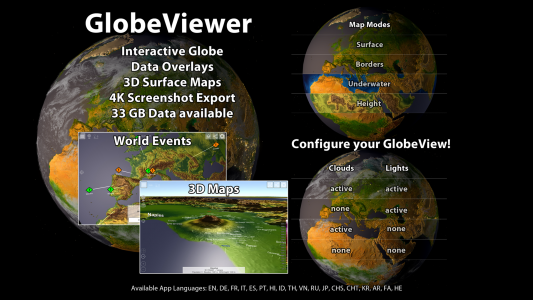 اسکرین شات برنامه GlobeViewer 1