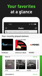 اسکرین شات برنامه radio.net - AM FM Radio Tuner 2