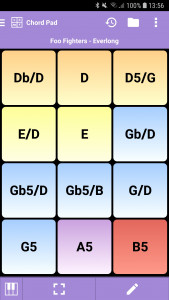اسکرین شات برنامه s.mart Chord Pad 7