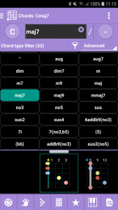 اسکرین شات برنامه s.mart Chord Pad 4