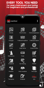 اسکرین شات 1 برنامه smart Chords: 40 guitar tools…