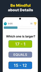 اسکرین شات 4 بازی Math Games for the Brain