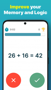 اسکرین شات 5 بازی Math Games for the Brain