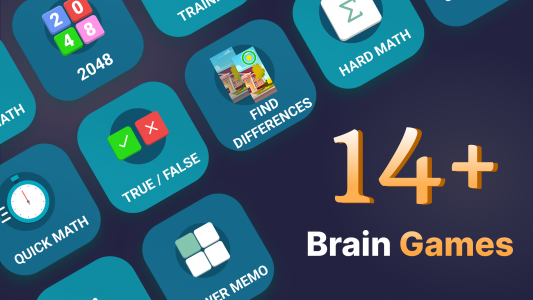 اسکرین شات 1 بازی Brain Games: Math and IQ Test