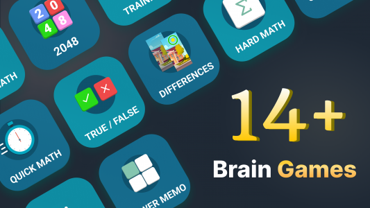 اسکرین شات بازی Math Games for the Brain 1