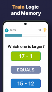 اسکرین شات 4 بازی Brain Games: Math and IQ Test