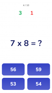 اسکرین شات 3 بازی Times Table  - Learn Math