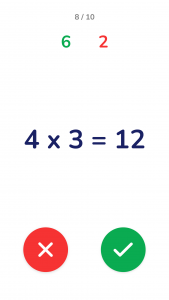 اسکرین شات 1 بازی Times Table  - Learn Math