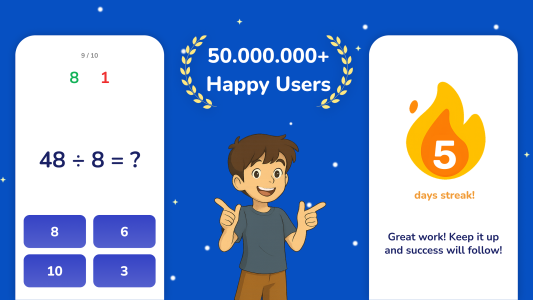 اسکرین شات 6 بازی Times Table  - Learn Math