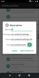 اسکرین شات برنامه Activity Launcher 3