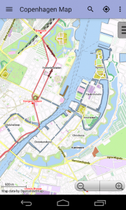 اسکرین شات برنامه Copenhagen Offline City Map 2