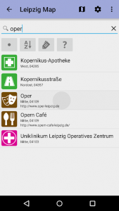 اسکرین شات برنامه Leipzig Offline City Map Lite 2