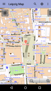 اسکرین شات برنامه Leipzig Offline City Map Lite 5