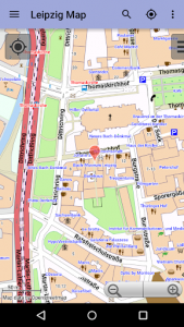 اسکرین شات برنامه Leipzig Offline City Map Lite 7