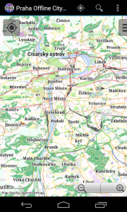 اسکرین شات برنامه Prague Offline City Map Lite 1