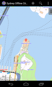 اسکرین شات برنامه Sydney Offline City Map 5