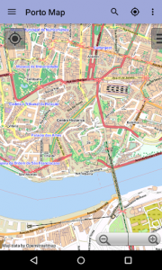 اسکرین شات برنامه Porto Offline City Map 2