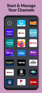 اسکرین شات برنامه Remote + LG, Roku, Fire TV 2