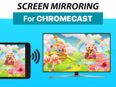 اسکرین شات 2 برنامه Screen Mirroring to Chromecast