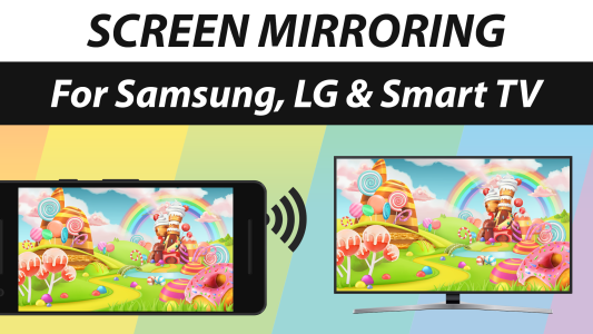 اسکرین شات 1 برنامه Screen Mirroring App