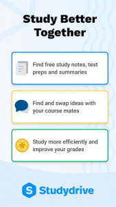 اسکرین شات برنامه Studydrive - Free Study Materials For Your Courses 1