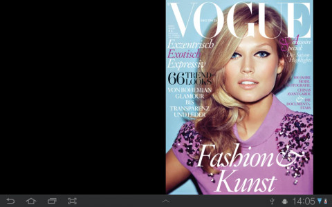 اسکرین شات 3 برنامه VOGUE MAGAZIN (D)