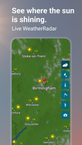 اسکرین شات 1 برنامه Weather & Radar