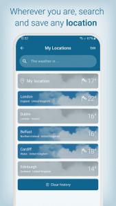 اسکرین شات برنامه Weather & Radar: RainfallRadar 7