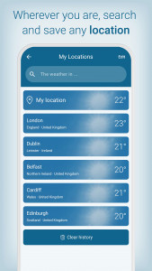 اسکرین شات 7 برنامه Weather & Radar - Forecasts