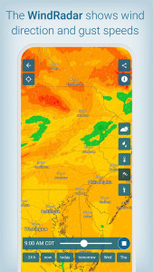 اسکرین شات برنامه Weather & Radar - Storm radar 6