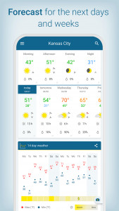 اسکرین شات برنامه Weather & Radar - Storm radar 2