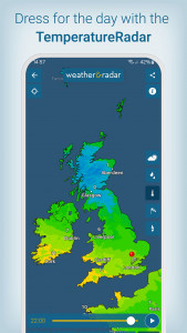 اسکرین شات برنامه Weather & Radar: RainfallRadar 4