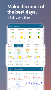 اسکرین شات 2 برنامه Weather & Radar